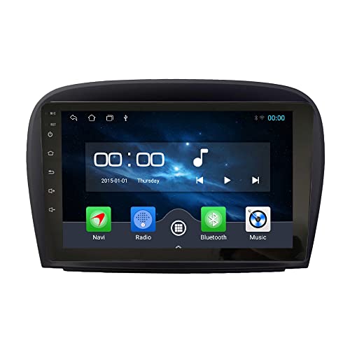 [2G+32G] 9" Carplay Android Auto Touchscreen Autoradio Car Stereo GPS Navigation FM Radio Head Unit WiFi Mirror Link Multimedia Player GPS Radio DSP Forbenz sl 2008-2012 von ZERTRAN