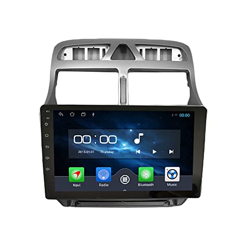 [2G+32G] 9" Carplay Android Auto Touchscreen Autoradio Car Stereo GPS Navigation FM Radio Head Unit WiFi Mirror Link Multimedia Player GPS Radio DSP Forpeugeot 307 2002-2013 von ZERTRAN