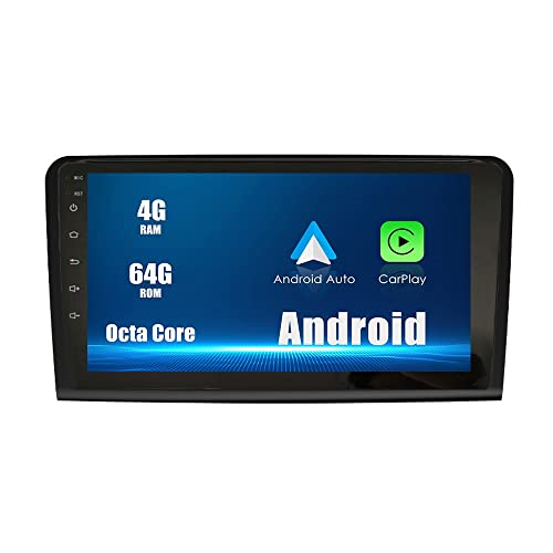 Android 10 Autoradio Autonavigation Stereo Multimedia Player GPS Radio 2.5D Touchscreen fürBENZ ML W163/CLK W209/C-Class W203/SLK W170/E-Class W210/A-Class W168 von ZERTRAN