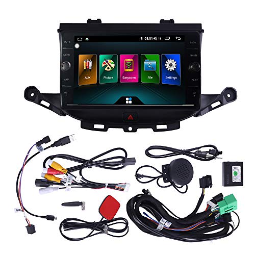 ZERTRAN Android 10 Autoradio Autonavigation Stereo Multimedia Player GPS Radio 2.5D Touchscreen fürBUICK Verano GS 2015 (Hatchback) OPEL Astra K 2016-2017 von ZERTRAN