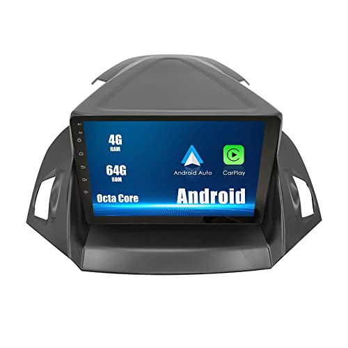 Android 10 Autoradio Autonavigation Stereo Multimedia Player GPS Radio 2.5D Touchscreen fürFORD kuga Escape C-max 2013-2017 von ZERTRAN