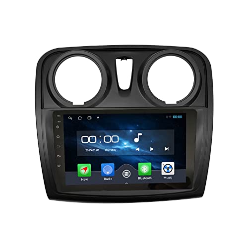 Android 10 Autoradio Autonavigation Stereo Multimedia Player GPS Radio 2.5D Touchscreen fürRenault Dacia sandero 2012-2017 von ZERTRAN