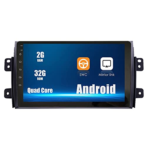 Android 10 Autoradio Autonavigation Stereo Multimedia Player GPS Radio 2.5D Touchscreen fürSUZUKI SX4 2006-2013 von ZERTRAN