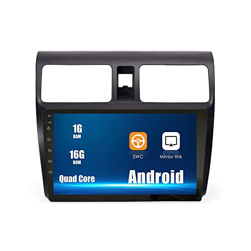 Android 10 Autoradio Autonavigation Stereo Quad Core 1GB 32GB Multimedia Player GPS Radio 2.5D Touchscreen fürSUZUKI Swift 2005-2010 von ZERTRAN