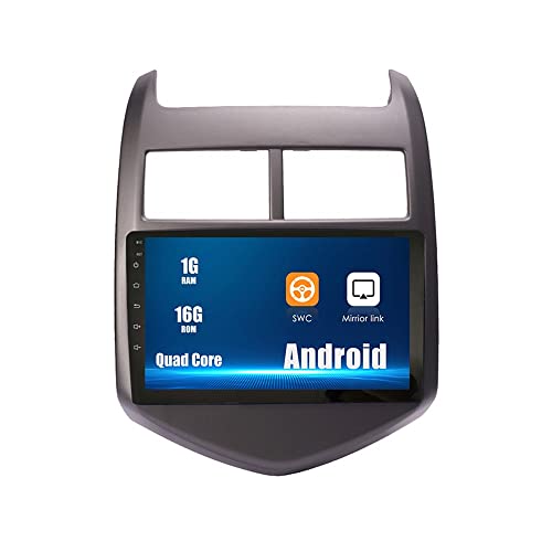 ZERTRAN Android 10 Autoradio Autonavigation Stereo Multimedia Player GPS Radio 2.5D Touchscreen fürChevrolet Aveo 2011-2015 von ZERTRAN