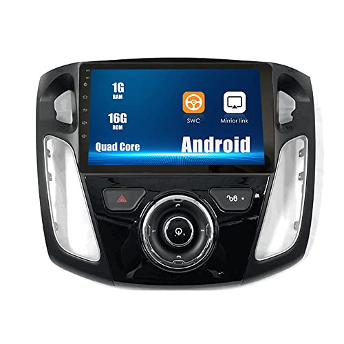 ZERTRAN Android 10 Autoradio Autonavigation Stereo Multimedia Player GPS Radio 2.5D Touchscreen fürFord Focus 2012-2017 von ZERTRAN
