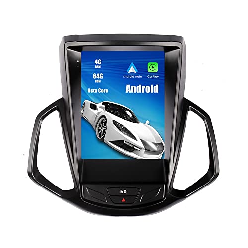 ZERTRAN Tesla Stil 9.7 Zoll Android 11 Autoradio Car Navigation Stereo Multimedia Player GPS Radio Ersatz für Ford EcoSport 2013 2014 2015 2016 von ZERTRAN