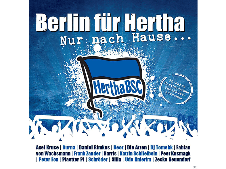 Berlin Für Hertha - Nur Nach Hause...20 Jahre Bsc Hymne (CD) von ZETT RECOR