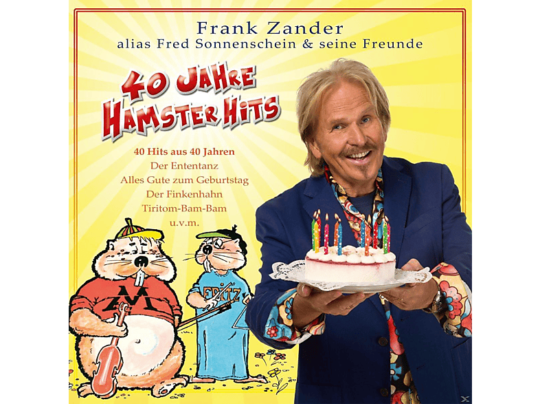 Frank Zander - 40 Jahre Hamster Hits (CD) von ZETT RECOR