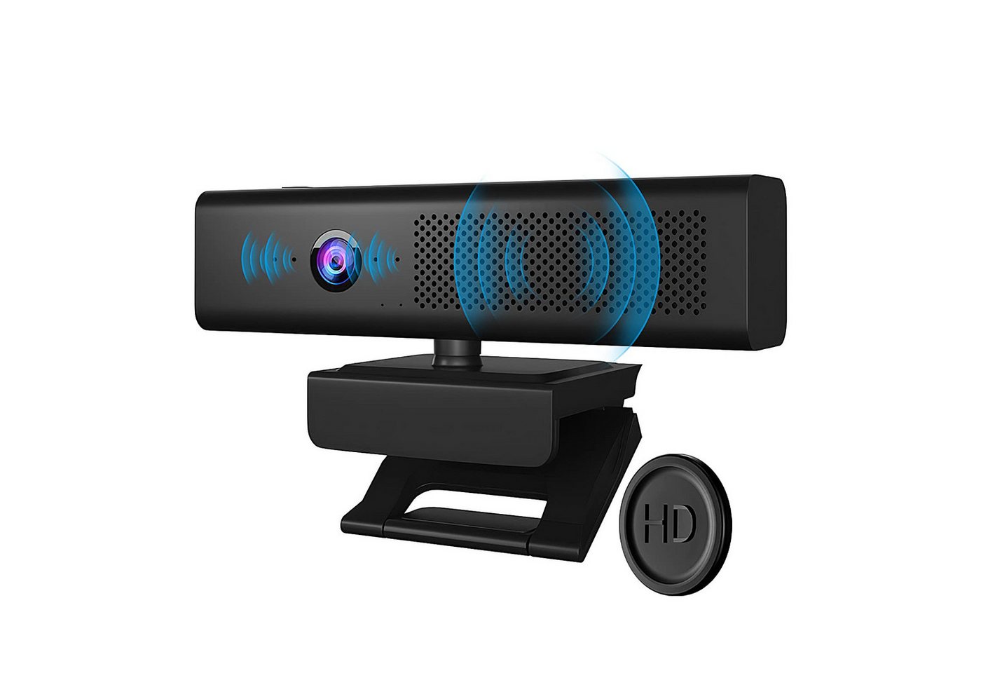 ZEUOPQ 1080P PC-Webcam, 30fps Web-Digitalkamera, Full HD-Webcam (1920 x 1080P, Web-Digitalkamera mit 4 Eingebauten Mikrofonen und Lautsprechern, USB-Webcam mit magnetischer für Zoom-Konferenz/Gaming/Streaming) ZEUOPQ 1080P PC-Webcam, 30fps Web-Digitalkamera, Full HD-Webcam (1920 x 1080P, Web-Digitalkamera mit 4 Eingebauten Mikrofonen und Lautsprechern, USB-Webcam mit magnetischer für Zoom-Konferenz/Gaming/Streaming) von ZEUOPQ