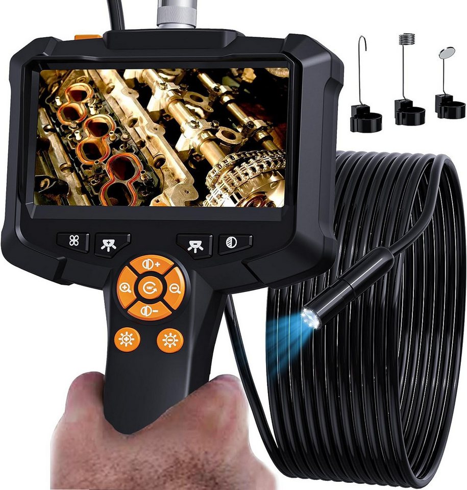 ZEUOPQ 10M Kabel Boroskop Endoskop-Kamera mit Licht, IP67 4,3" IPS Bildschirm Inspektionskamera (HD 1080P, 1080P 4,3" IPS Bildschirm Inspektionskamera Kamera-Durchmesser: 8mm, 10M Halbstarres Kabel 16.5ft Flexible Endoskop,Gadgets für Erwachsenen) ZEUOPQ 10M Kabel Boroskop Endoskop-Kamera mit Licht, IP67 4,3" IPS Bildschirm Inspektionskamera (HD 1080P, 1080P 4,3" IPS Bildschirm Inspektionskamera Kamera-Durchmesser: 8mm, 10M Halbstarres Kabel 16.5ft Flexible Endoskop,Gadgets für Erwachsenen) von ZEUOPQ