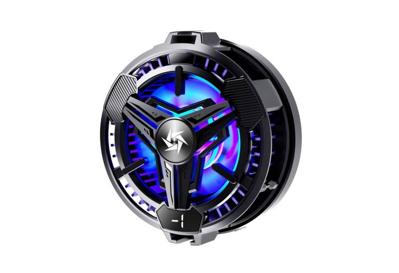 ZEUOPQ CPU Kühler Handy Kühler Magnetischer Handy-Kühler mit Halbleiter-Kühlchip, Heizkörper mit Silent-Modus, Temperaturanzeige von ZEUOPQ
