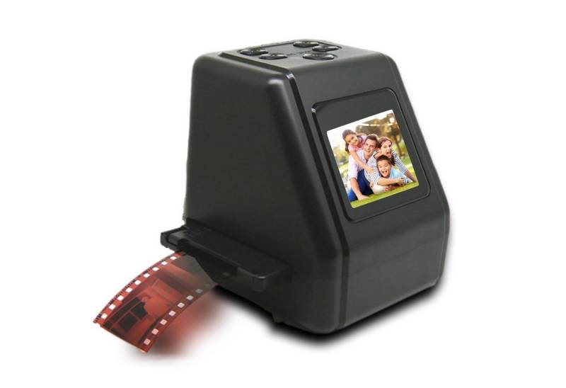 ZEUOPQ Filmscanner HD-Objektiv Helle Farben mit 1 Million Pixeln 1S Scannt Diascanner, (2" LCD, PC- und TV-kompatibel, 12 MP Auflösung, ohne PC nutzbar) von ZEUOPQ