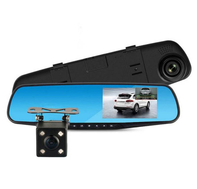 ZEUOPQ HD Auto Spiegel Dashcam mit Rückfahrkamera Dashcam Dashcam (HD) von ZEUOPQ