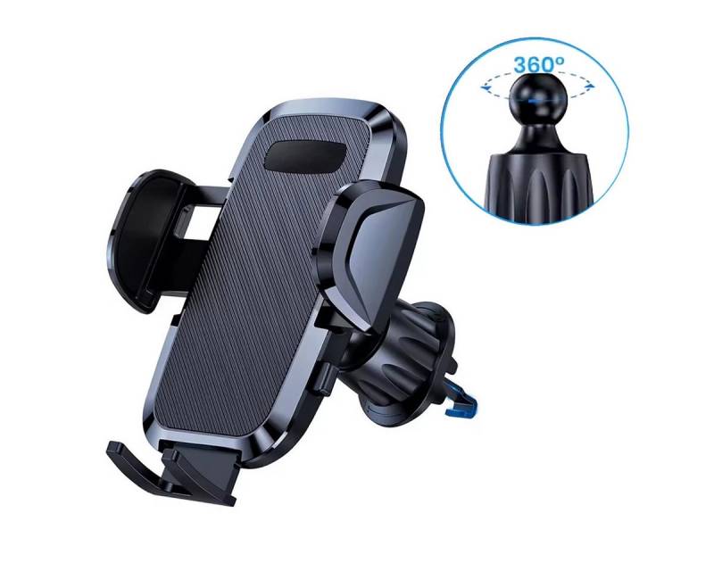 ZEUOPQ Handyhalterung 360° Drehbar Lüftungsschlitz Multifunktion mit Haken Handy-Halterung, (1-tlg) von ZEUOPQ