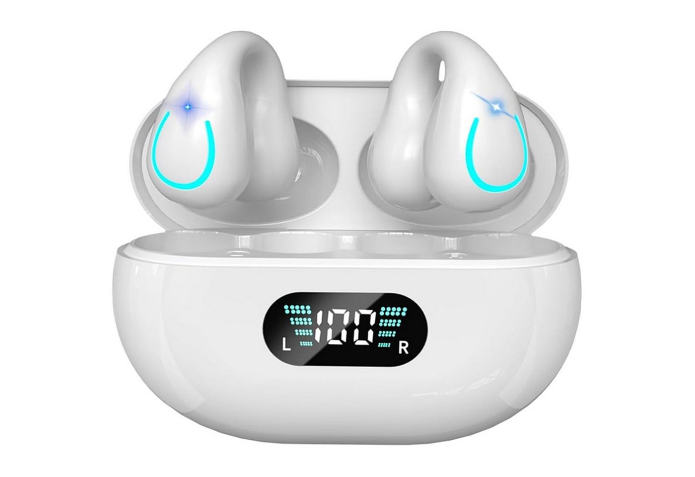 ZEUOPQ Kabelloses BluetoothHeadset,Knochenleitung,wasserdichtes Bluetooth 5.3 In-Ear-Kopfhörer ZEUOPQ Kabelloses BluetoothHeadset,Knochenleitung,wasserdichtes Bluetooth 5.3 In-Ear-Kopfhörer von ZEUOPQ