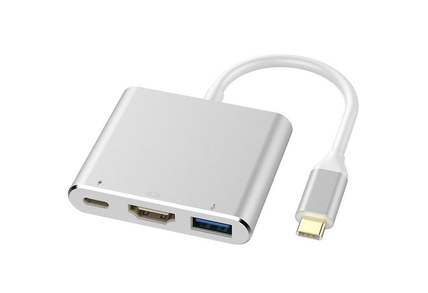 ZEUOPQ USB 3.0 Typ C auf HDMI 4K Multiport Adapter HDMI-Adapter, USB C auf HDMI Adapter ZEUOPQ USB 3.0 Typ C auf HDMI 4K Multiport Adapter HDMI-Adapter, USB C auf HDMI Adapter von ZEUOPQ