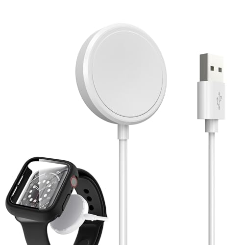 Kompatibel Mit Apple Watch Ladekabel Magnetisches Ladegerät Für Iwatch Se 10 9 8 7 6 5 4 3 2 Serie, Tragbar Apple Watch Ladegerät, USB-Schnittstelle, 1m Kabel von ZFRITP