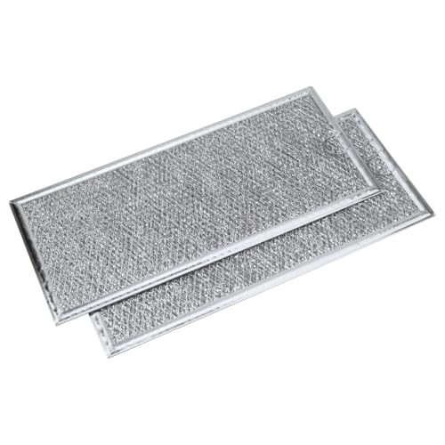 ZGAVP W10208631A Mikrowellenfilter für Whirlpool W10208631 6802A 4393790 PS3650910 AP5617368 5304465235 2304686 DE63-00196A Aluminiumgitter-Fettfilter - 2 Packung ZGAVP W10208631A Mikrowellenfilter für Whirlpool W10208631 6802A 4393790 PS3650910 AP5617368 5304465235 2304686 DE63-00196A Aluminiumgitter-Fettfilter - 2 Packung von ZGAVP