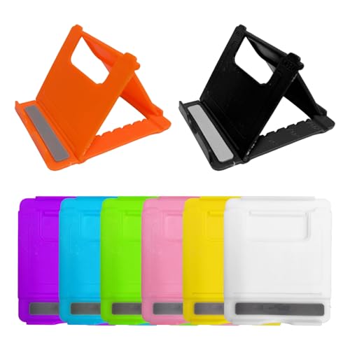 ZGDEIWGF 8-Teiliger Desktop-Handyhalter, Abnehmbarer Handyhalter, Faltbarer Halter, Tragbarer Handyhalter von ZGDEIWGF
