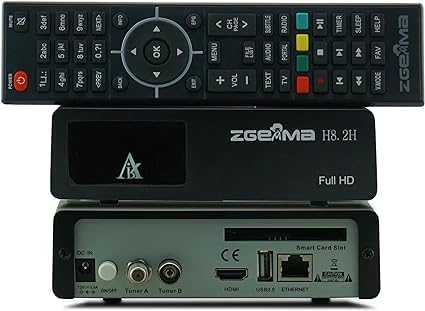 Decoder ZGEMMA H8.2H Full HD Combo DVB S2X + DVB T2/C von ZGEMMA