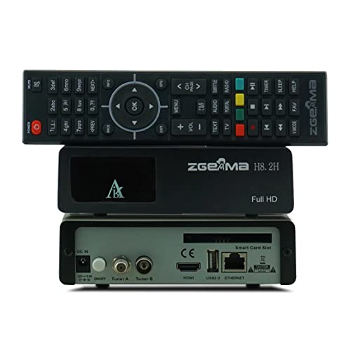 ZGEMMA H8.2H Full HD Combo DVB S2X + DVB T2/C von ZGEMMA