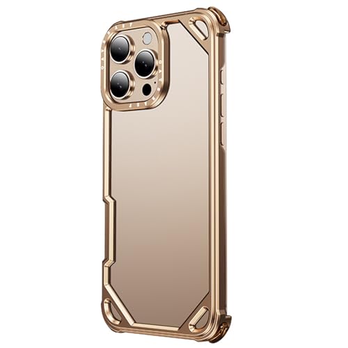 ZGFOZJGC Metallhülle für iPhone 16 Pro Max/16 Pro, Stoßstangenrahmen aus Aluminiumlegierung, stoßfeste Hülle, schlanke, leichte Abdeckung mit Kameraschutz für Damen und Herren (16 ZGFOZJGC Metallhülle für iPhone 16 Pro Max/16 Pro, Stoßstangenrahmen aus Aluminiumlegierung, stoßfeste Hülle, schlanke, leichte Abdeckung mit Kameraschutz für Damen und Herren (16 von ZGFOZJGC