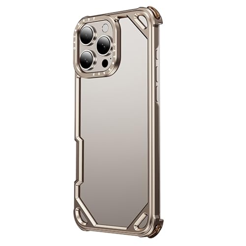 ZGFOZJGC Metallhülle für iPhone 16 Pro Max/16 Pro, Stoßstangenrahmen aus Aluminiumlegierung, stoßfeste Hülle, schlanke, leichte Abdeckung mit Kameraschutz für Damen und Herren (16 ZGFOZJGC Metallhülle für iPhone 16 Pro Max/16 Pro, Stoßstangenrahmen aus Aluminiumlegierung, stoßfeste Hülle, schlanke, leichte Abdeckung mit Kameraschutz für Damen und Herren (16 von ZGFOZJGC