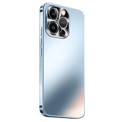 ZGFOZJGC Ultradünne Hülle für iPhone 16 Pro Max/16 Pro/16, galvanisiertes, mattiertes Gehäuse, Metallkameraschutz, Anti-Fingerabdruck-Abdeckung, Chrom, 16 Pro Max ZGFOZJGC Ultradünne Hülle für iPhone 16 Pro Max/16 Pro/16, galvanisiertes, mattiertes Gehäuse, Metallkameraschutz, Anti-Fingerabdruck-Abdeckung, Chrom, 16 Pro Max von ZGFOZJGC