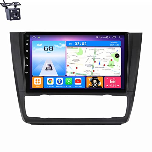 9/9,5 Zoll Touchscreen Auto AudioAndroid 12 Autoradio für B-MW 1-Serie E88 E82 E81 E87 2004-2011 mit Carplay Android FM AM Radio von ZGYBDH
