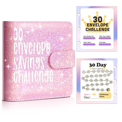 ZGZJSS 30 Tage Geld sparen Herausforderung Budget Binder mit Geldumschlägen Geldbinder zum Geldsparen adrette Sachen Niedliche Schulbedarf für Mädchen A7 Notizbuch ZGZJSS 30 Tage Geld sparen Herausforderung Budget Binder mit Geldumschlägen Geldbinder zum Geldsparen adrette Sachen Niedliche Schulbedarf für Mädchen A7 Notizbuch von ZGZJSS