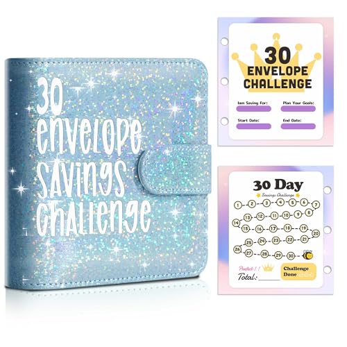 ZGZJSS 30 Tage Geld sparen Herausforderung Budget Binder mit Geldumschlägen Geldbinder zum Geldsparen adrette Sachen Niedliche Schulbedarf für Mädchen A7 Notizbuch ZGZJSS 30 Tage Geld sparen Herausforderung Budget Binder mit Geldumschlägen Geldbinder zum Geldsparen adrette Sachen Niedliche Schulbedarf für Mädchen A7 Notizbuch von ZGZJSS