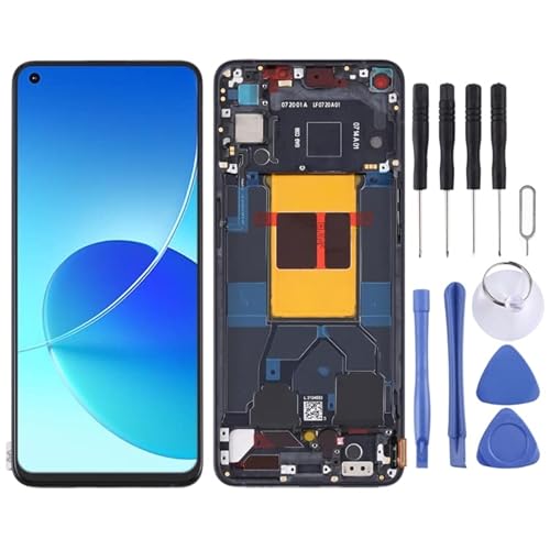ZHAGRWD Zhang Telefonzubehör LCD -Bildschirm für Oppo Reno6 5G PEQM00 CPH2251 Digitalisierer Vollmontage mit Rahmen Telefon Ersatz für Oppo ZHAGRWD Zhang Telefonzubehör LCD -Bildschirm für Oppo Reno6 5G PEQM00 CPH2251 Digitalisierer Vollmontage mit Rahmen Telefon Ersatz für Oppo von ZHAGRWD