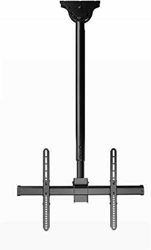 Universal-TV-Ständer, multifunktionale TV-Deckenhalterung, zum Aufhängen, voll bewegliche TV-Halterung, passend für die meisten 81,3 - 178,8 cm (32 - 70 Zoll) LED-Flachbildschirme und gebogene von ZHANQUAND