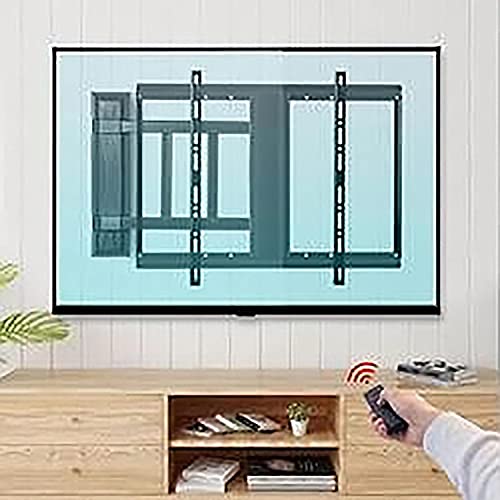 Universal TV Ständer Multifunktions TV Wandhalterung TV Halterung, Motorisierte TV Wandhalterung mit Speicherfunktion, 0-170° Schwenkbar, Passend für die meisten 32-55 Zoll LCD Flachbildfernseher mit von ZHANQUAND