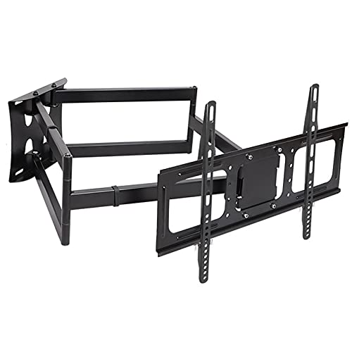 Universeller TV-Ständer, TV-Ständer, Wandhalterung, multifunktional, voll beweglich, TV-Wandhalterung, neigbar, Verlängerung für die meisten 91,4-214,4 cm Flachbildfernseher, max. VESA 600 x 400 mm von ZHANQUAND