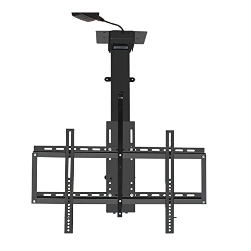 ZHANQUAND Motorisierte Decken-TV-Halterung, Monitorhalterung, elektrischer TV-Heber mit Fernbedienung und Speichereinstellung, für 81,3 - 190 cm große Fernseher bis 60 kg von ZHANQUAND