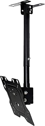 ZHANQUAND Multifunktionale Deckenhalterung für Fernseher von 35,6 cm bis 81,3 cm, höhenverstellbar, neigbar und schwenkbar, max. Gewicht 29,9 kg ZHANQUAND Multifunktionale Deckenhalterung für Fernseher von 35,6 cm bis 81,3 cm, höhenverstellbar, neigbar und schwenkbar, max. Gewicht 29,9 kg von ZHANQUAND