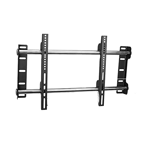 ZHANQUAND Universal-TV-Ständer, TV-Ständer, Edelstahl, TV-Halterung, flache TV-Wandhalterung, universelle feste Wand-TV-Halterung, passend für die meisten 81,3 bis 254,4 cm Flachbild-LCD-TV-Ständer von ZHANQUAND
