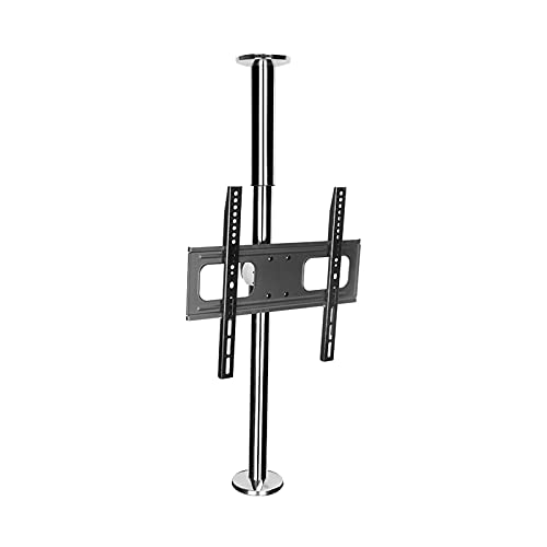 ZHANQUAND Universal-TV-Ständer, TV-Ständer, Trennwand, Boden, TV-Halterung, höhenverstellbar, LCD-TV-Ständer, 81,3 - 149,7 cm, neigbare TV-Halterung, max. VESA 400 x 400 mm, 45 kg TV-Ständerhalterung von ZHANQUAND