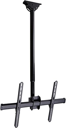 ZHANQUAND Universal-TV-Ständer, multifunktionale Decken-TV-Halterung, passend für die meisten 81,3 - 178,8 cm (32 - 70 Zoll) LCD-Flachbildschirme und gebogene Fernseher, TV-Halterung für von ZHANQUAND