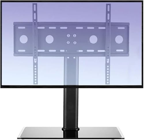 ZHANQUAND Universelle Universal-LCD-TV-Basishalterung, erhöhtes Anheben von Desktop-Computer-Desktop-Display-Aufhänger, geeignet für 81,3 - 111,8 cm (32 - 44 Zoll) Fernseher, Lager 30 kg von ZHANQUAND