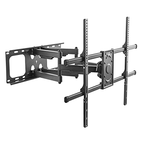 ZHANQUAND Universeller TV-Ständer, TV-Halterung, strapazierfähig, wandmontiert, TV-Halterung, voll beweglich, schwenkbar, neigbar, TV-Halterung, 127 cm - 190,5 cm, universelle TV-Halterung von ZHANQUAND