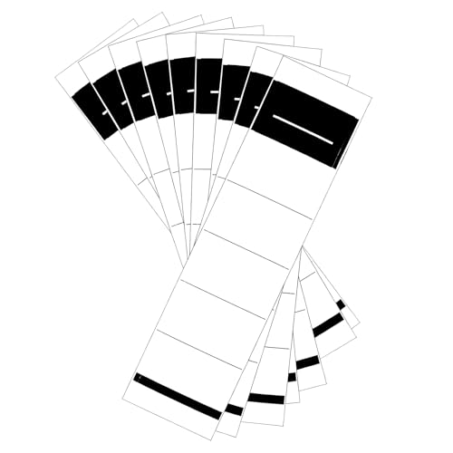 ZHAO GE 100 Stück Ordnerrücken Selbstklebend, 19 x 5,4 cm Ordneretiketten Selbstklebend, Weiß Rückenschilder Aktenordner Aufkleber Rücken für 5cm Schmale Ordner ZHAO GE 100 Stück Ordnerrücken Selbstklebend, 19 x 5,4 cm Ordneretiketten Selbstklebend, Weiß Rückenschilder Aktenordner Aufkleber Rücken für 5cm Schmale Ordner von ZHAO GE