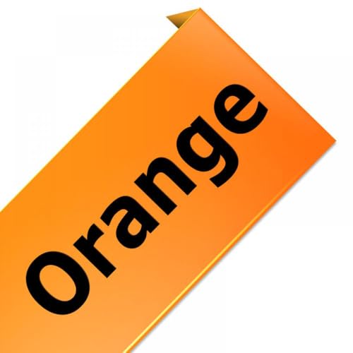 ZHAOXCAIN 50pcs kompatibel(Black-on-orange) von ZHAOXCAIN