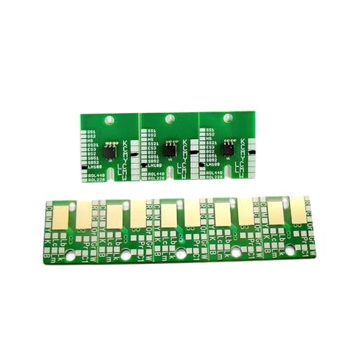 ZHAOXCAIN Kompatible LH-100 SPC-0597 Einweg-Patronenchips Kompatibel mit Mimaki JFX-1631 UJV-160 UJF-3042 Tintenpatronen(LH100-Yellow) von ZHAOXCAIN