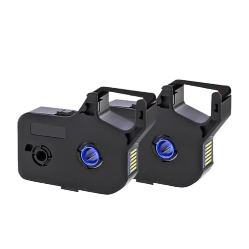 ZHAOXCAIN Kompatibles TP-R100B-R1002B Farbband Kompatibel mit TP70 TP76 TP80 TP86 TP60i TP66i Drucker(2pcs TP-R1002B) von ZHAOXCAIN