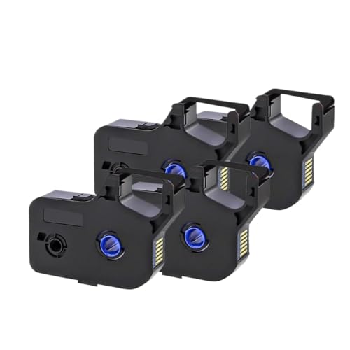 ZHAOXCAIN Kompatibles TP-R100B-R1002B Farbband Kompatibel mit TP70 TP76 TP80 TP86 TP60i TP66i Drucker(4pcs TP-R1002B) von ZHAOXCAIN