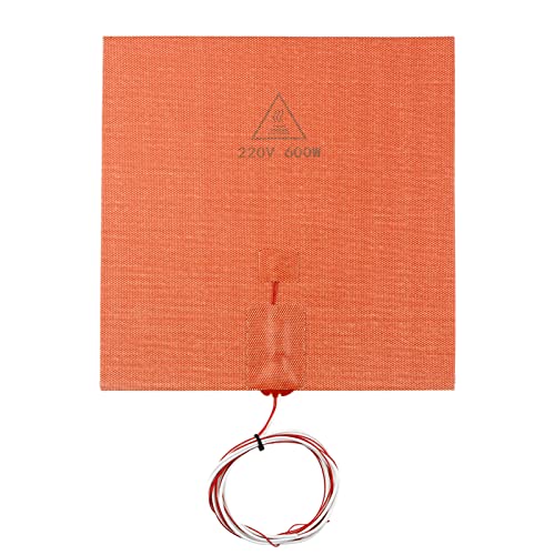 ZHAPEG 280 X 280 Mm 600 W V Silikon Heizkissen Für 3D Drucker Beheiztes Bett Bauplatte Heizelement von ZHAPEG