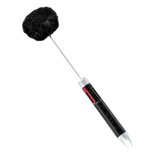 ZHAPEG 4-in-1 Perlenstift, mehrfarbiger Kugelschreiber, 4 Farben in 1, einziehbarer Kugelschreiber für Schüler und Lehrer von ZHAPEG